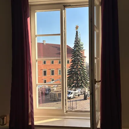 Castle Square Z Widokiem Na Plac Zamkowy I Zamek Krolewski Appartement