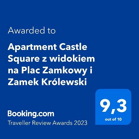 Castle Square Z Widokiem Na Plac Zamkowy I Zamek Królewski Warszawa